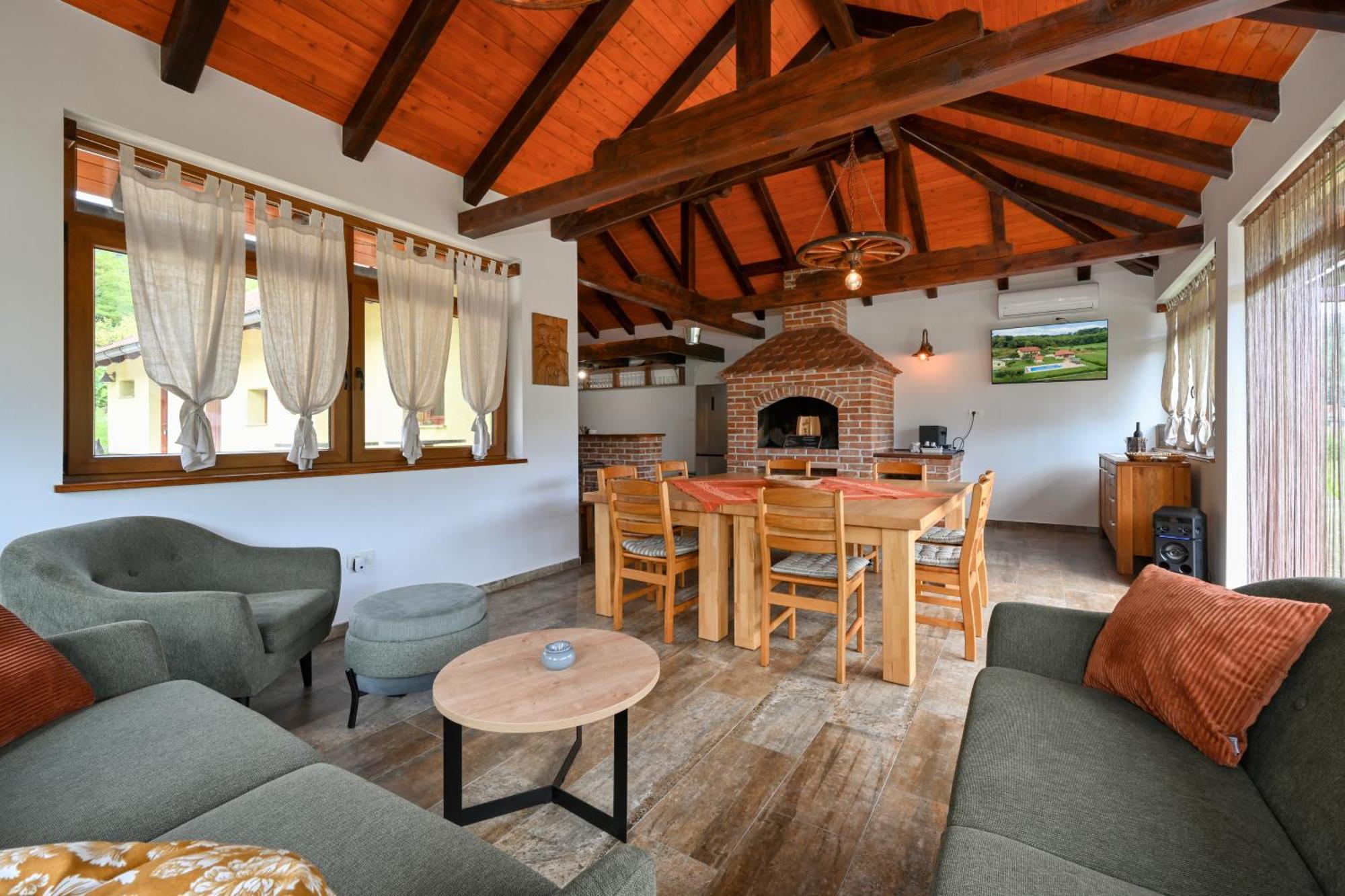 Ruralna Kuca 'Villa Zagorka' Za Odmor Sa Bazenom I Bocalistem Donja Pacetina Exteriör bild